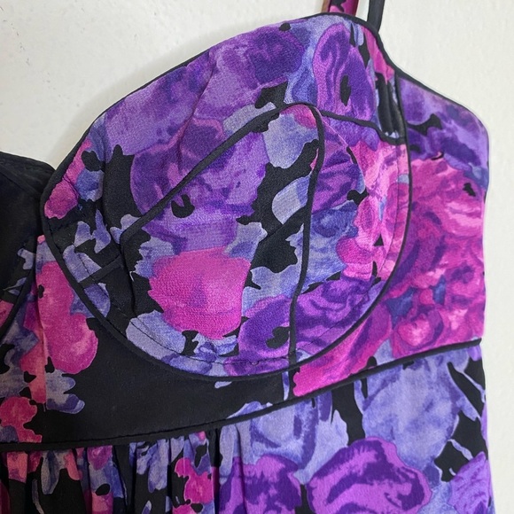 Rebecca‎ Taylor Bustier Silk Mini Dress - Picture 2 of 5